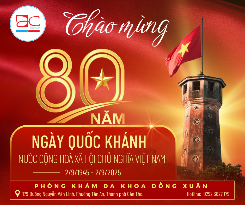 THÔNG BÁO NGHỈ LỄ QUỐC KHÁNH 2/9 NĂM 2025