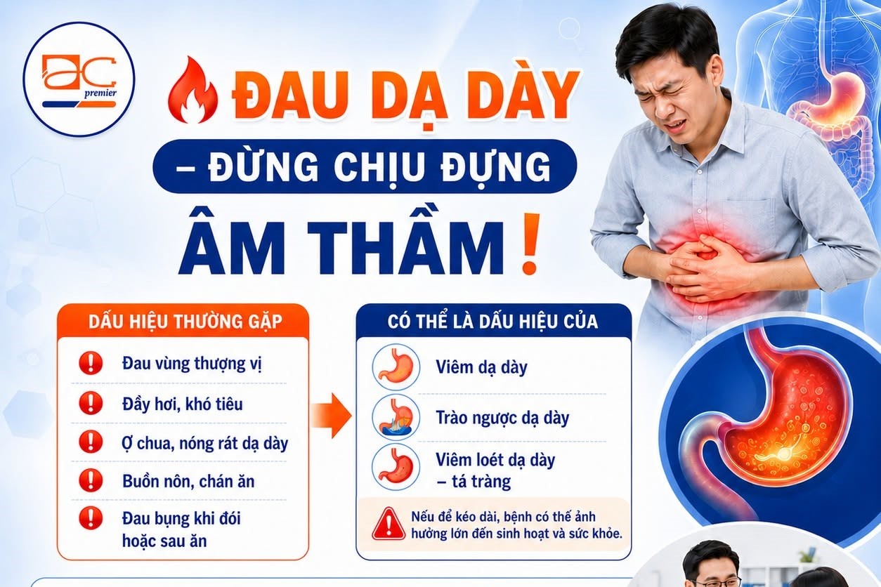  ĐAU DẠ DÀY – ĐỪNG CHỊU ĐỰNG ÂM THẦM!