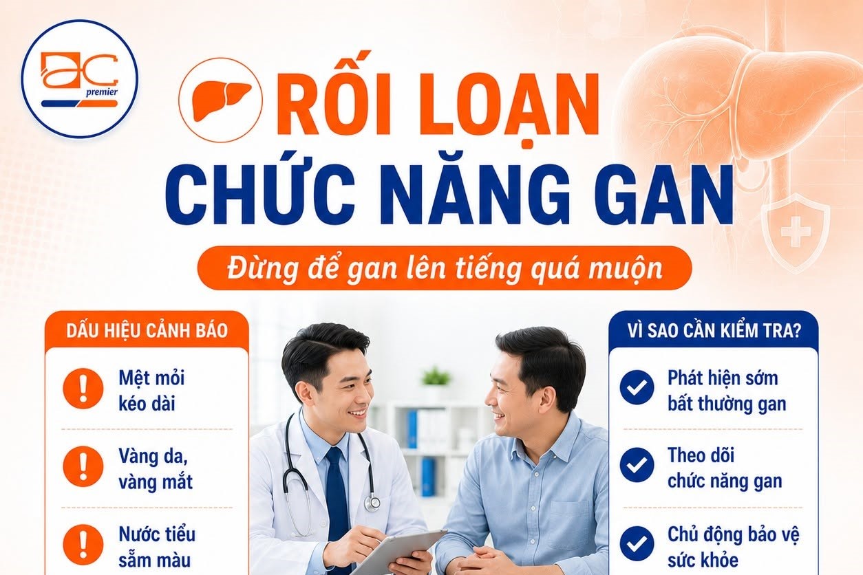 RỐI LOẠN CHỨC NĂNG GAN – ĐỪNG ĐỂ GAN 