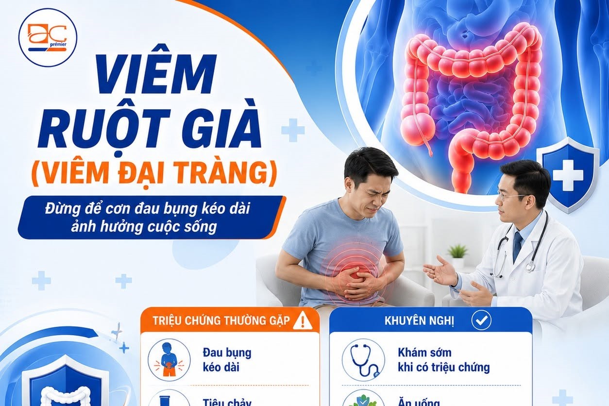 VIÊM RUỘT GIÀ – ĐỪNG ĐỂ CƠN ĐAU BỤNG KÉO DÀI ẢNH HƯỞNG CUỘC SỐNG