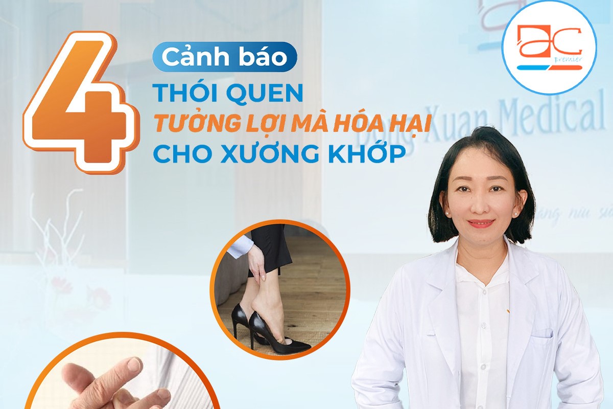 NHỮNG THÓI QUEN ĐANG ÂM THẦM “PHÁ HUỶ” XƯƠNG KHỚP CỦA BẠN