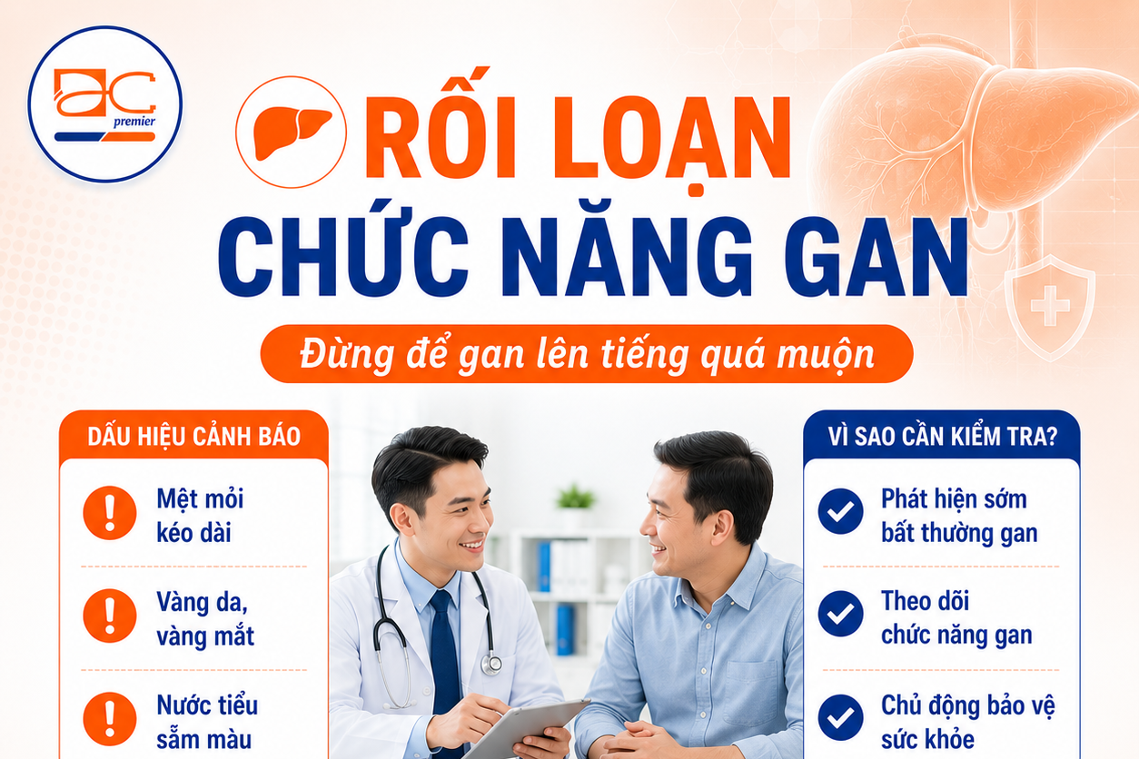RỐI LOẠN CHỨC NĂNG GAN – ĐỪNG ĐỂ GAN 