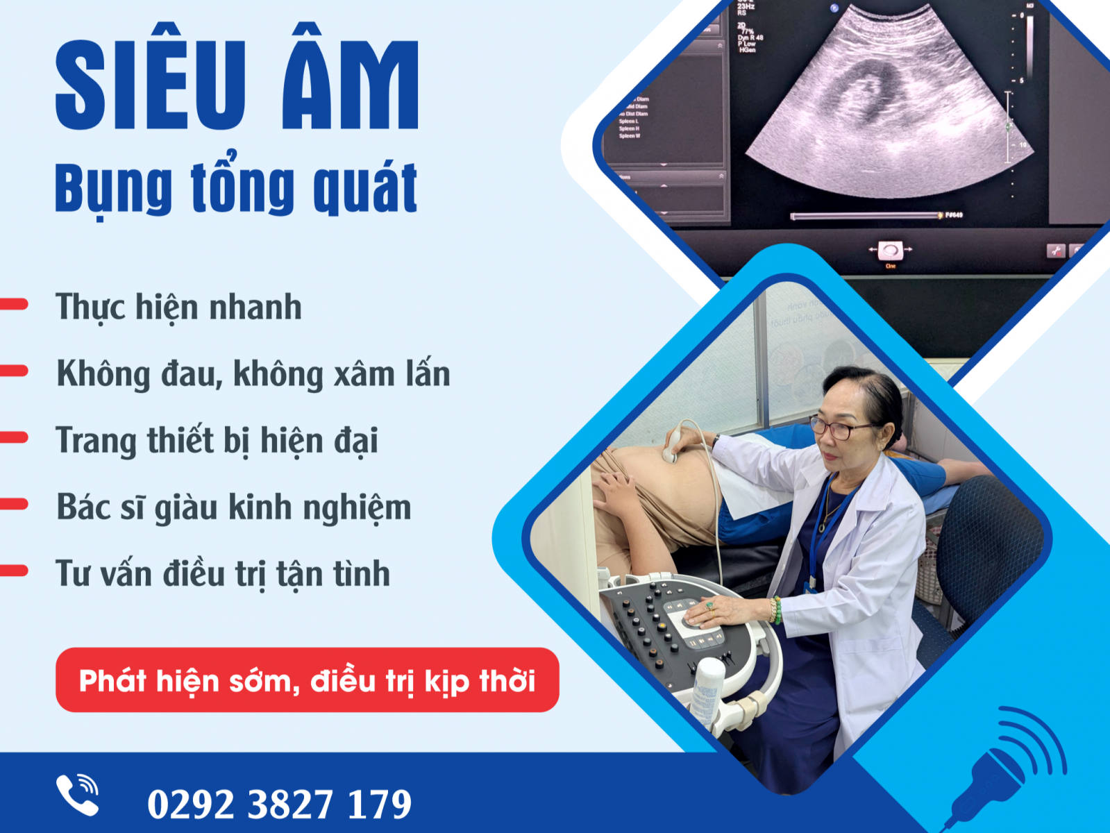 SIÊU ÂM BỤNG – KIỂM TRA NHANH, AN TÂM SỚM